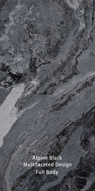 Moderne Stein-Look Porzellan-Boden- und Wandfliesen mit glänzender oder mattem Finish
