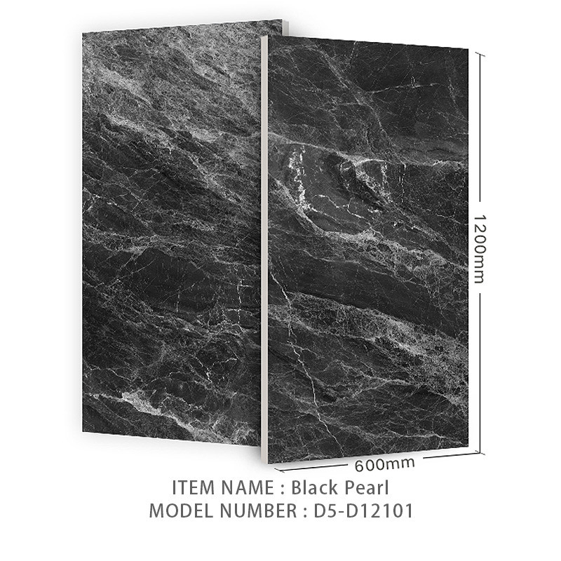 Steinimitation Textur Poliertes Glas Porzellan Boden und Wandfliesen mit 600x1200mm Größe